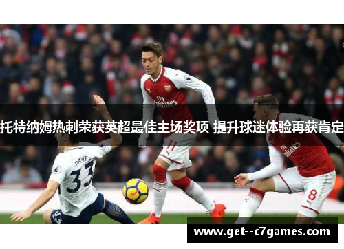 托特纳姆热刺荣获英超最佳主场奖项 提升球迷体验再获肯定